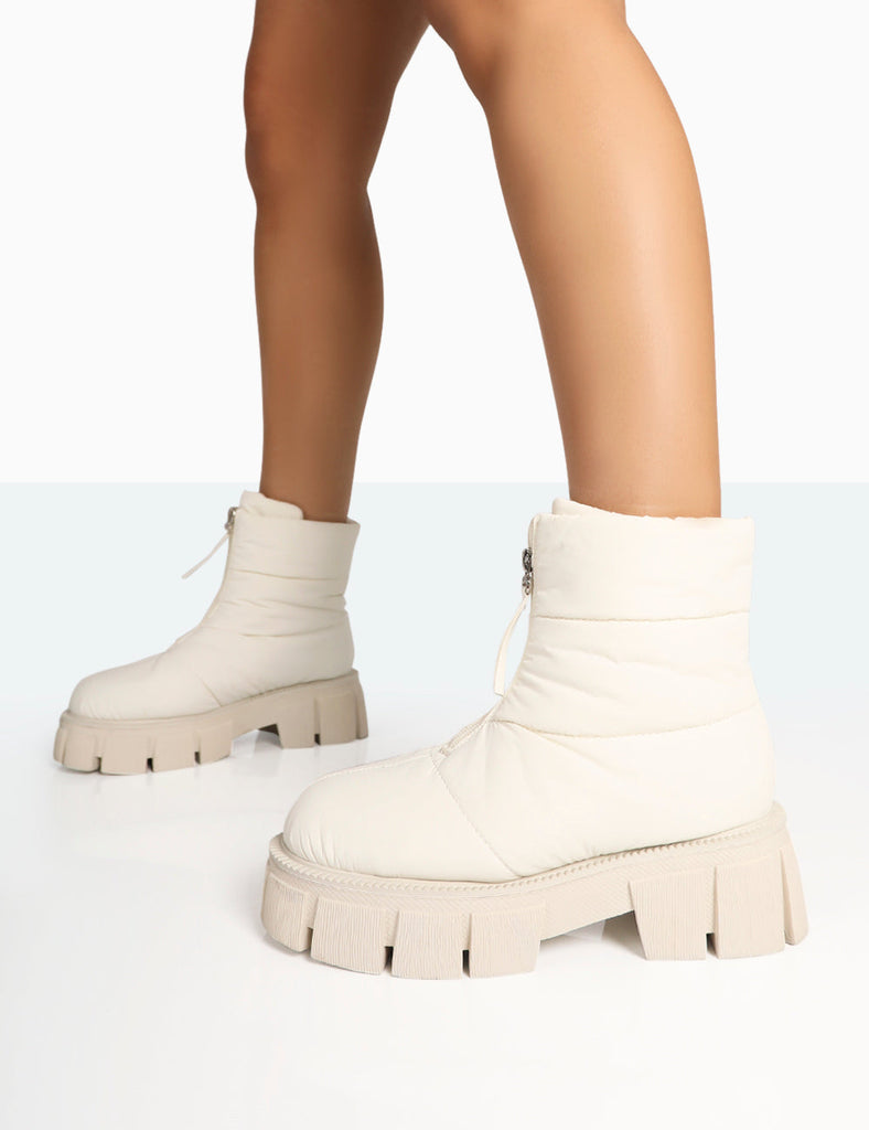 puffy snow boots