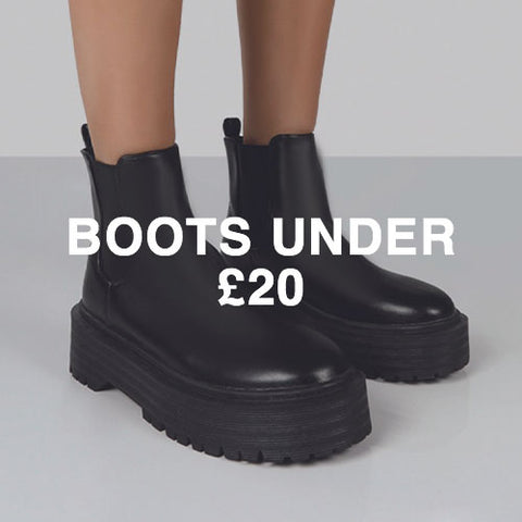 BOOTS UNDER £20