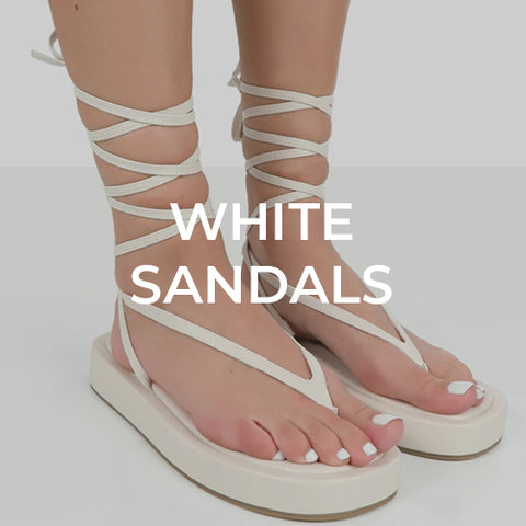 White Sandals