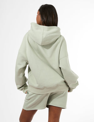 Kaiia Studio Oversized Hoodie Sage & White
