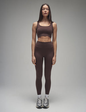 Kaiia Sculpt Leggings Chocolate