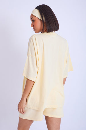 Kaiia Oversized T-shirt Lemon