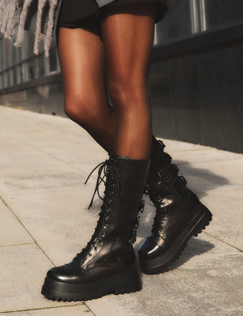 Lace Up Booties