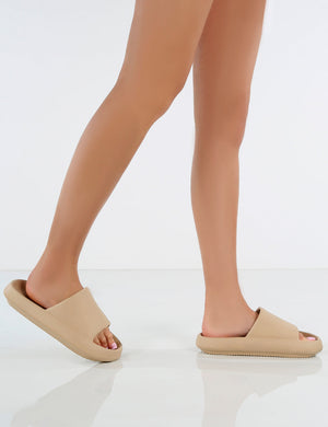 Solar Nude Rubber Flat Sliders