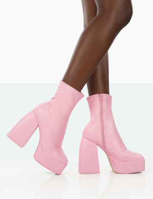Womens Sock Boots  Sock Ankle Boots - Public Desire USA