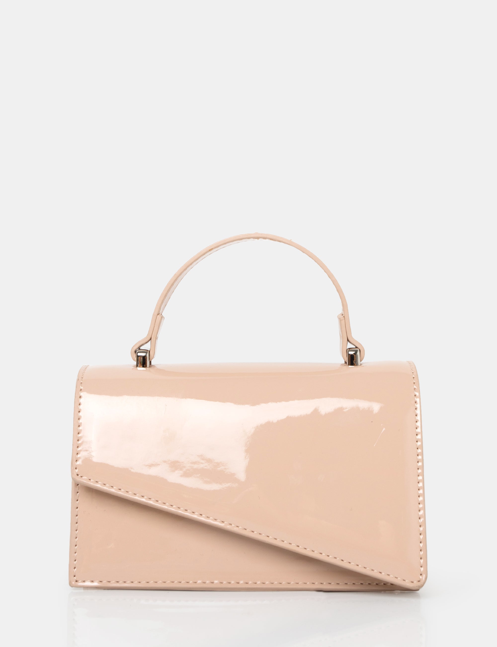 Public Desire The Haidie mini clutch bag in light pink satin