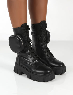 Black prada boots dupe Outlet