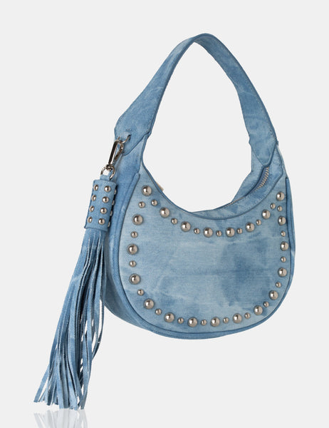 Blue jean 2025 hobo bag