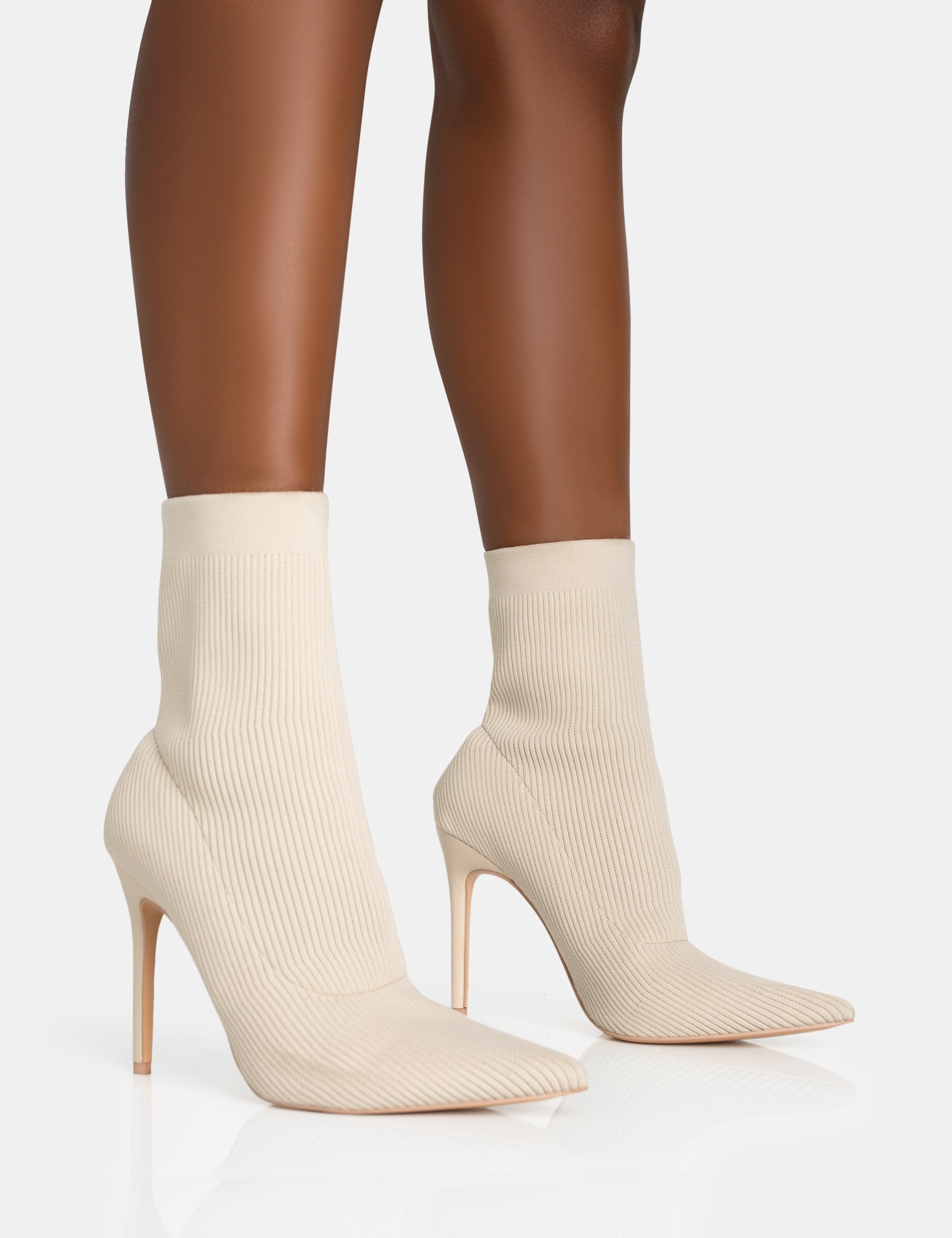 Pointed Toe Off White Heeled Boots Bia White Pointed Toe Stiletto