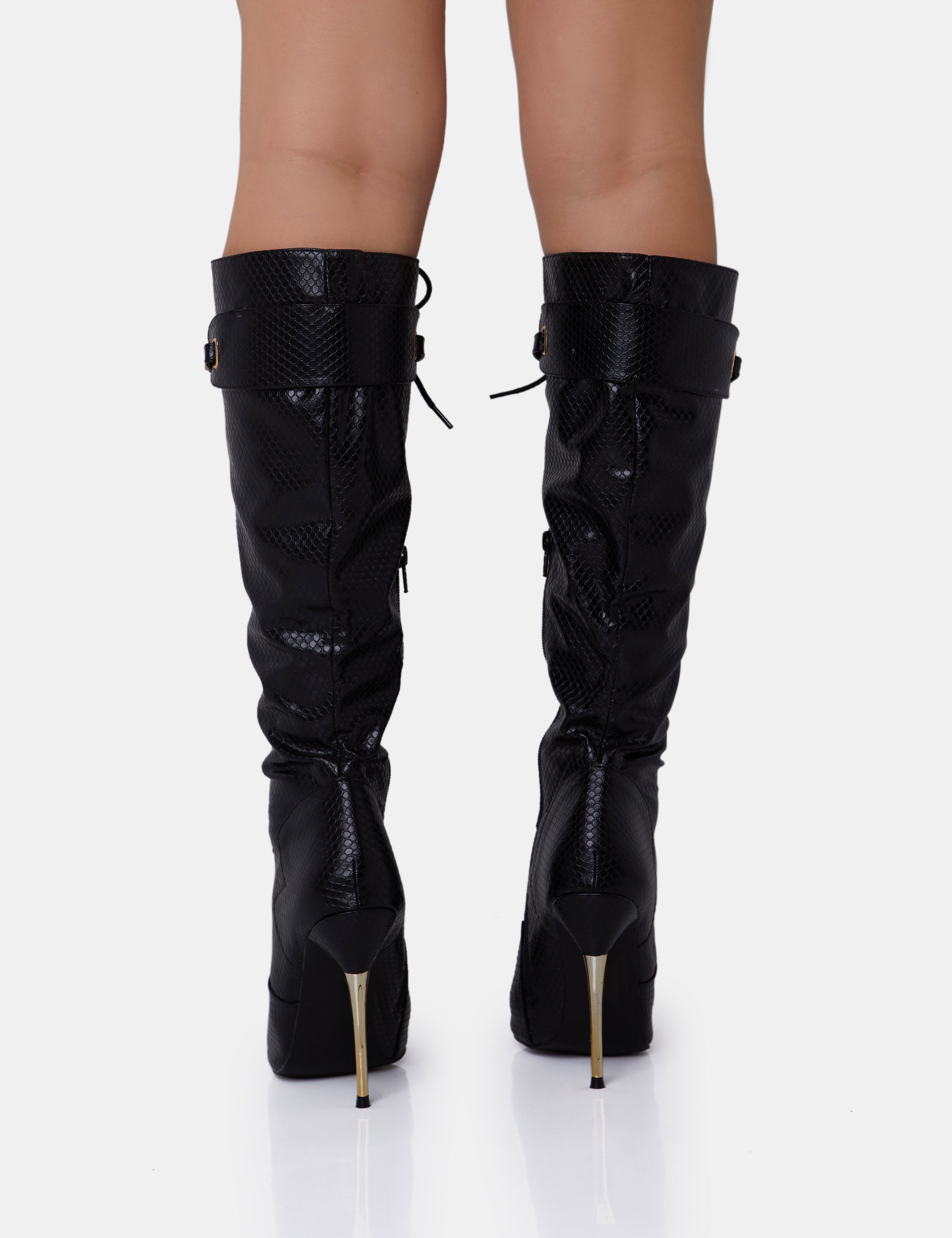 Public desire lace up boots best sale