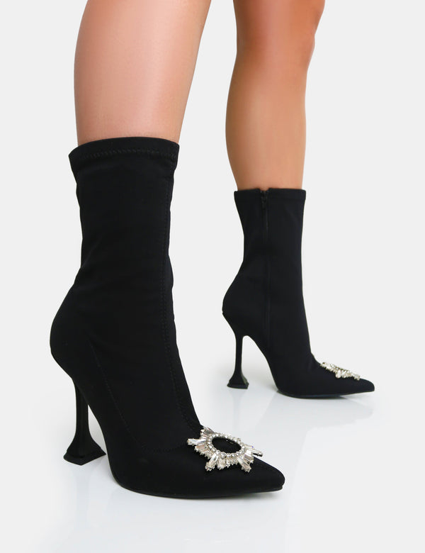 Womens Sock Boots | Sock Ankle Boots - Public Desire USA