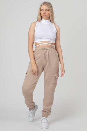 Cargo Joggers Light Taupe