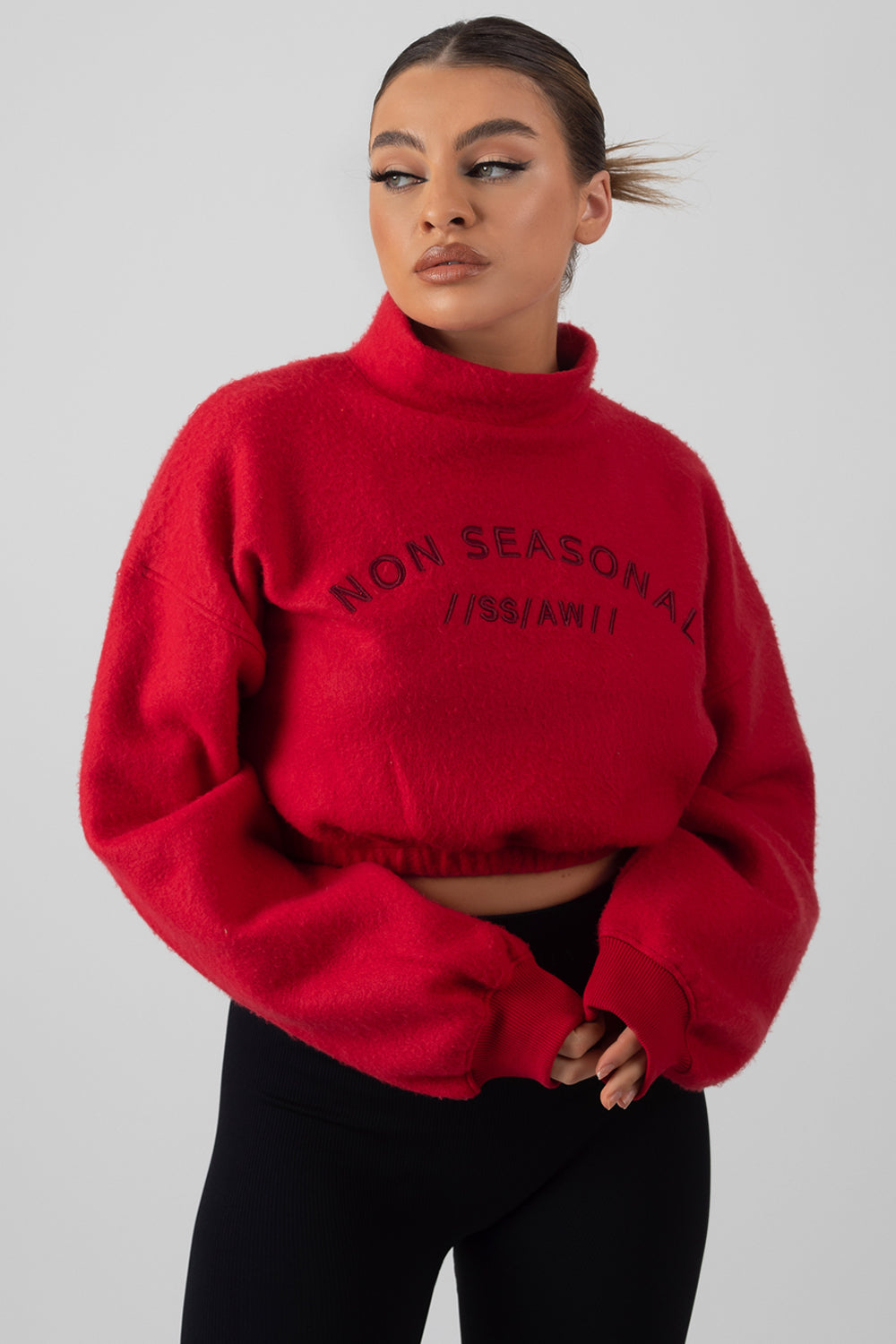 This red cropped jumper from a Thistle and Spire advert? : r/findfashion