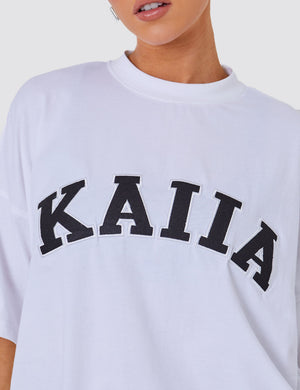 Kaiia Oversized T-shirt in White