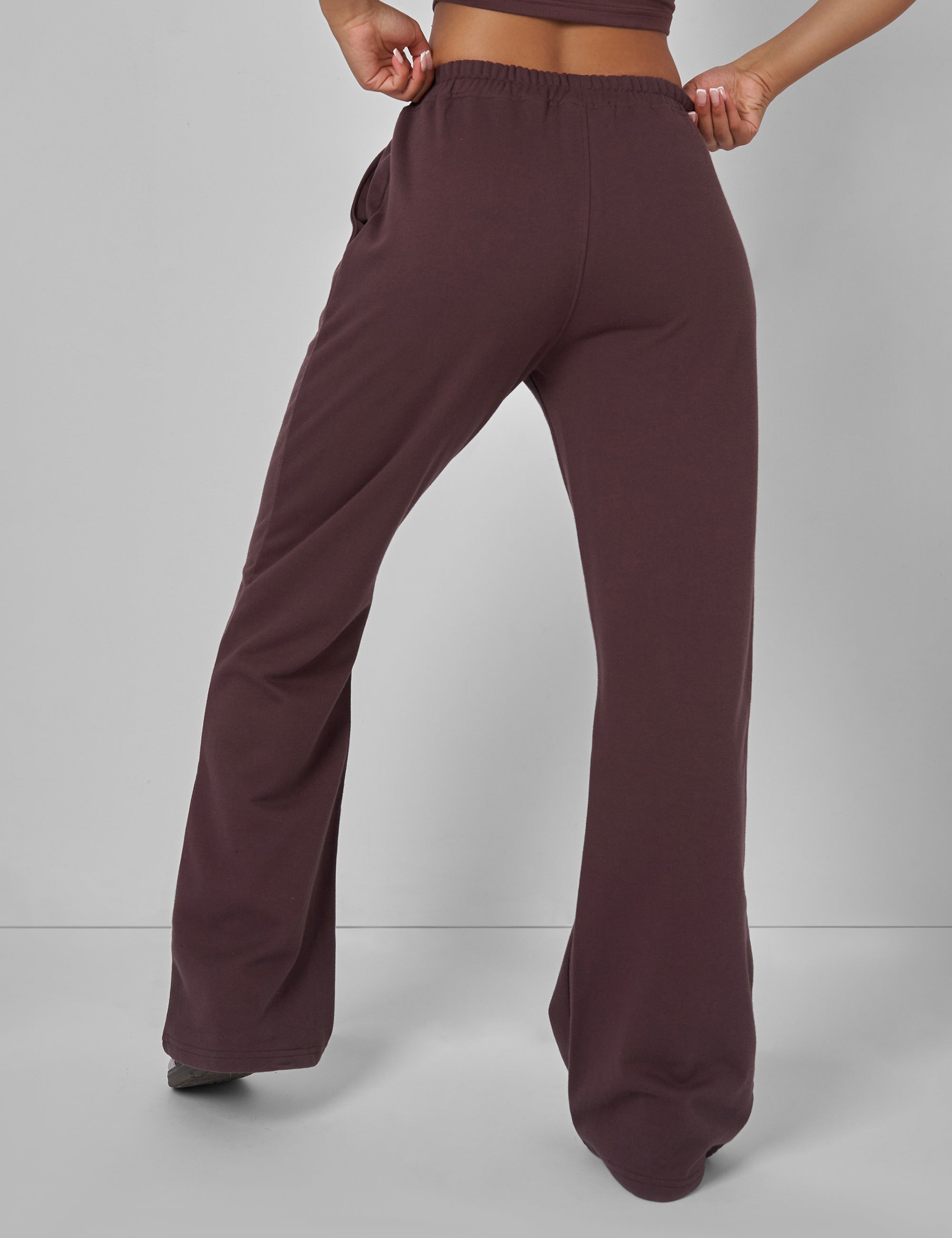 Public Desire x Carms high waist flare sweatpants - ShopStyle Pants
