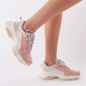 Amfo Chunky Trainers in Pink