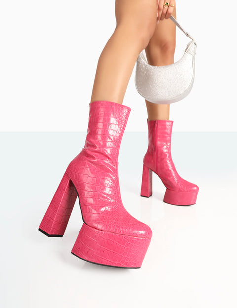 Pink Boots