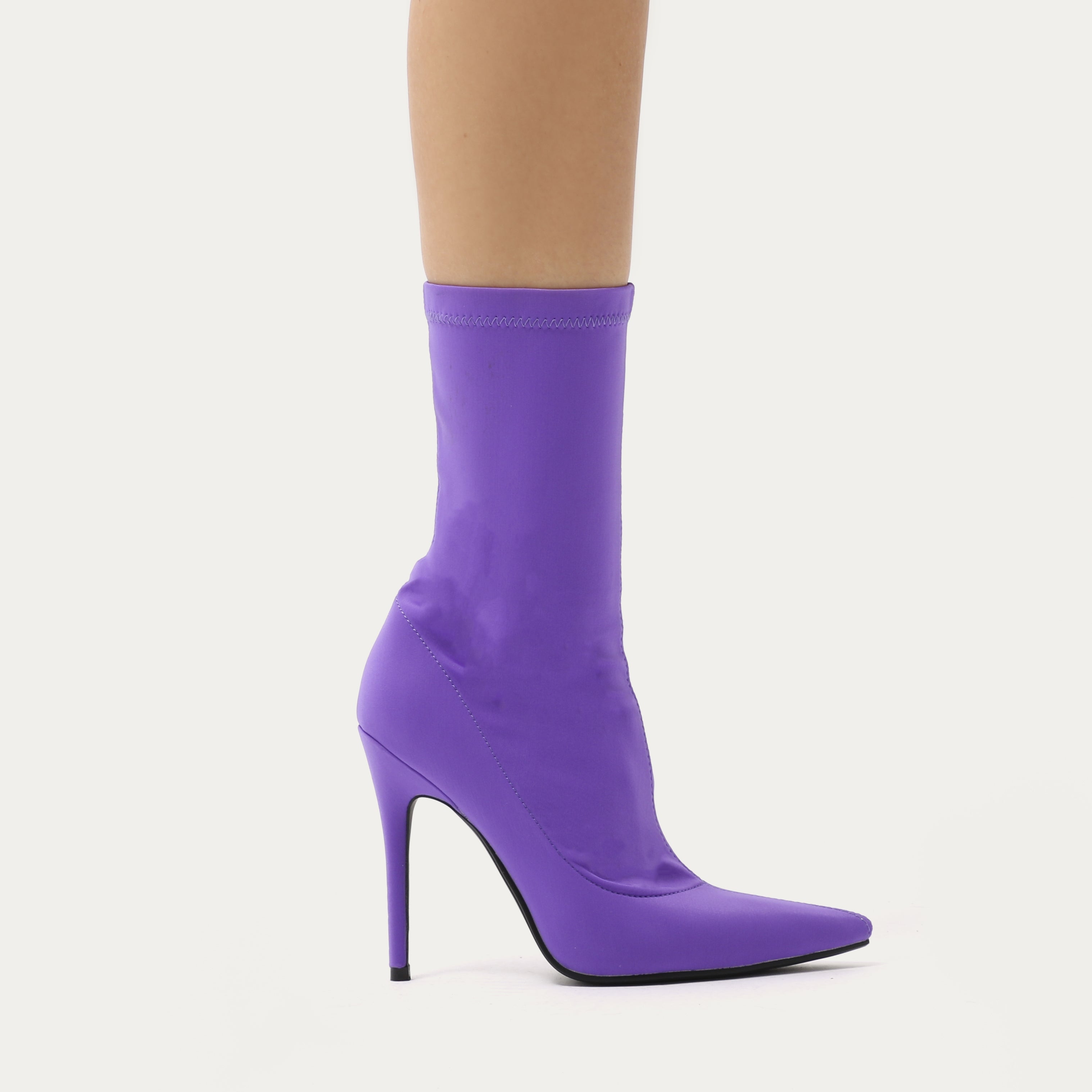 Purple sock boots hotsell