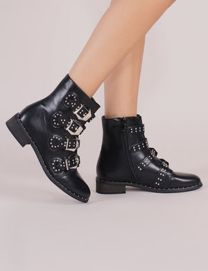 Paradox Ankle Boots in Black