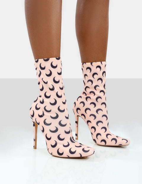 Pink Ankle Boots